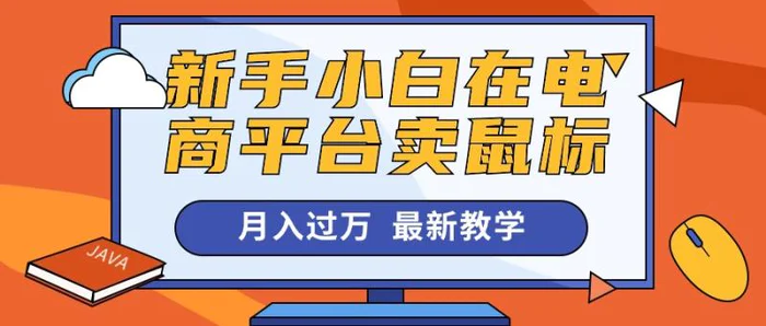 （10978期）新手小白在电商平台卖鼠标月入过万，最新赚钱教学