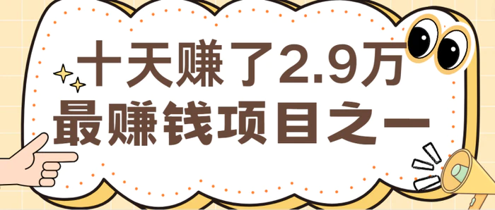 闲鱼小红书最赚钱项目之一，轻松月入6万+