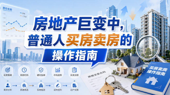 【2026.08.23】房地产变局下的生存指南:普通人买房卖房必读实操手册(完整版)-