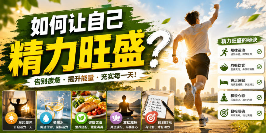 【2026.08.26】告别疲惫!掌握这5个秘诀,让你全天精力爆棚-