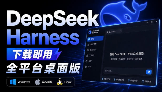 【2026.08.26】Harness桌面版重磅上线!双击即用,GitHub 20万星项目迎来全平台体验-