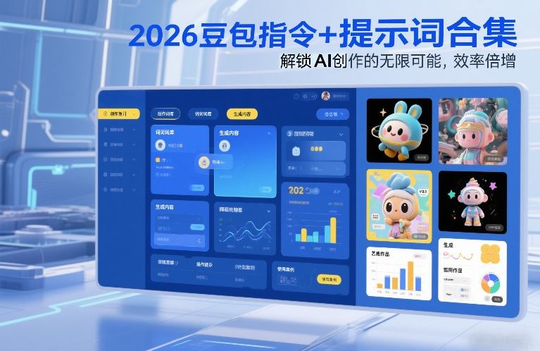 【2026.01.27】2026豆包指令与提示词全攻略：引爆AI创作潜能，效率飙升指南-