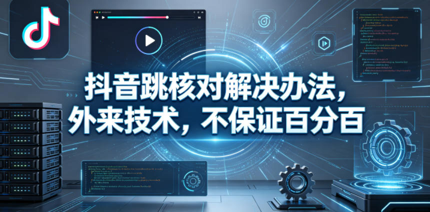 【2026.05.15】抖音跳核问题解决攻略，第三方技术助力，效果可靠但非绝对保障-