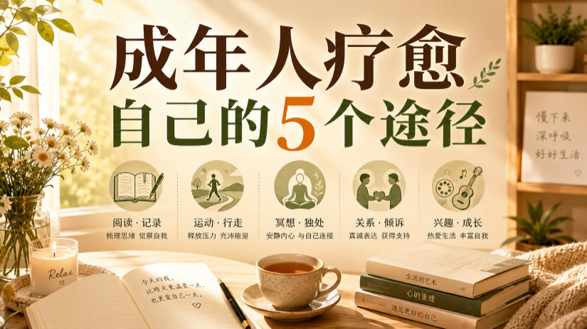 【2026.07.24】成年人自我疗愈的5个有效方法(深度好文)-